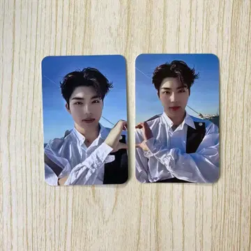 ZB1 박건욱 SWEAT 사전 채록 트레이딩 카드 2장