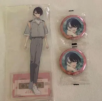 에이트리 카가야 소우시 아크릴 스탠드 캔뱃지 묶음 판매