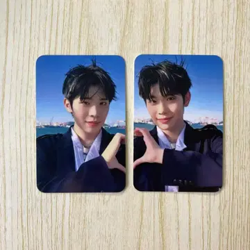 ZB1 김태래 SWEAT 사전투표 포토카드 2장