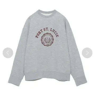 새상품 미라 오웬 칼리지 로고 트레이닝복 그레이 프리 사이즈