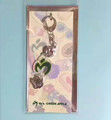 Mrs. GREEN APPLE 랜덤 참 키링 M 로고