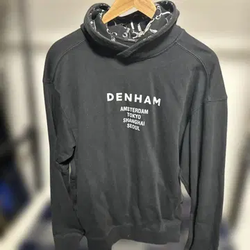 DENHAM 불가리아제 시저 후드 풀오버 후드티 덴함