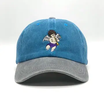 새상품 오리지널 자수 베이스볼 캡 엔젤 천사 2톤