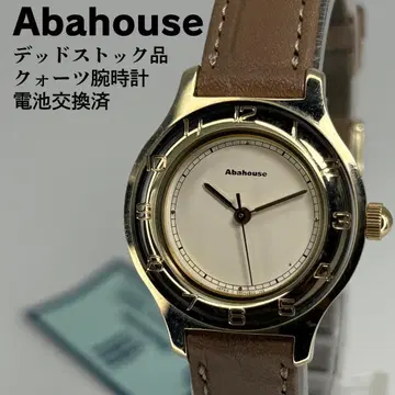 데드스탁 Abahouse 아바하우스 쿼츠 손목시계 배터리 교환 완료