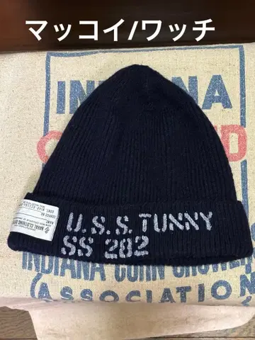 [미사용에 가까운] 리얼 맥코이/와치캡/네이비