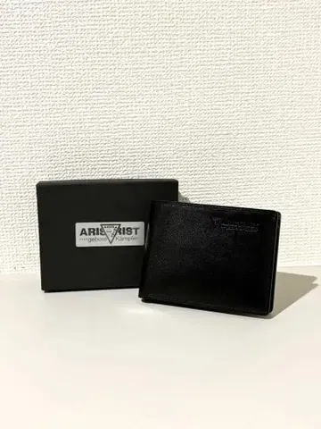[ ARISTRIST ] 블랙 접이식 지갑