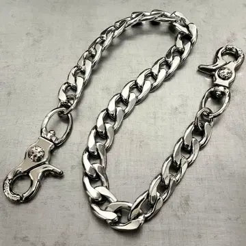 놋쇠 스테인리스 키헤이 15mm 지갑 체인 빈티지 2클립