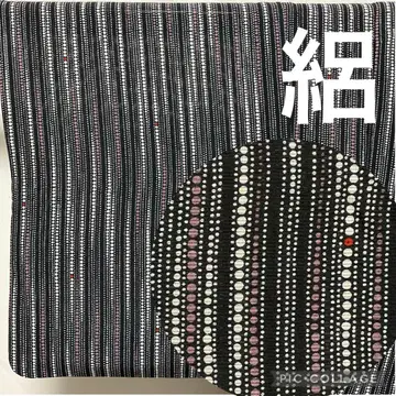 C345 순수 실크 여름용 명주 코몬 기모노