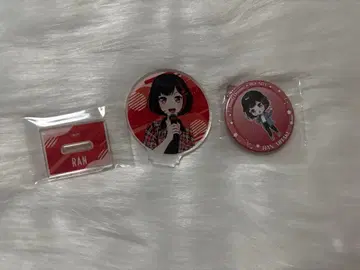 BanG Dream! 뱅드림 라운드원 캔뱃지 아크릴 스탠드 미타케 란