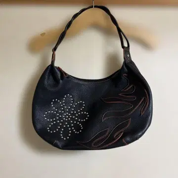 ALBERTO 가죽 핸드백 블랙 알베르토