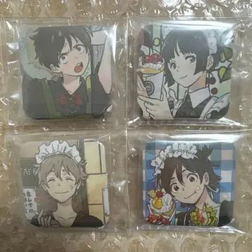 키이 칸나 춘풍의 에트랑제 해변 에트랑제 카페 캔뱃지