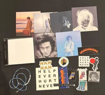 후지이 카제 스티커 마스크 안경 스트랩 싱글 아트 워크