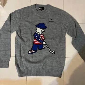 PING 골프 스웨터 M 그레이