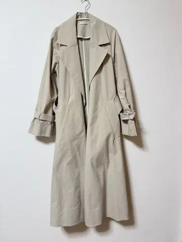 에스트네이션 타스란 트렌치코트 베이지 34