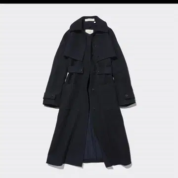 GU rokh 롱 코트 2way 네이비 네이비 컬러 S 사이즈