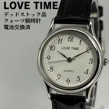 데드스탁 상품 LOVE TIME 러브타임 쿼츠 손목시계 배터리 교환 완료