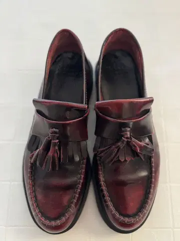 새상품급 Dr.Martin 버건디 로퍼