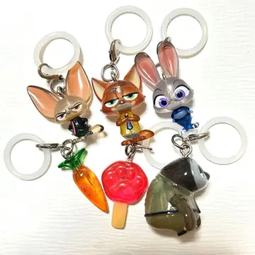 주토피아 메지루시 참 메지루시 액세서리 메지루시 가챠가챠가챠