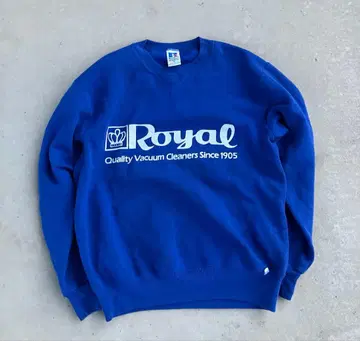 러셀 애슬레틱 맨투맨 M 사이즈 블루