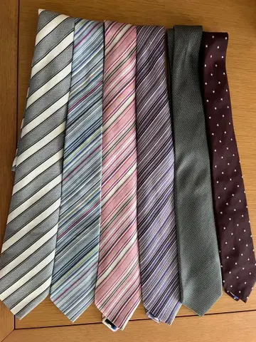 폴 스미스 넥타이 6개 세트 새상품급