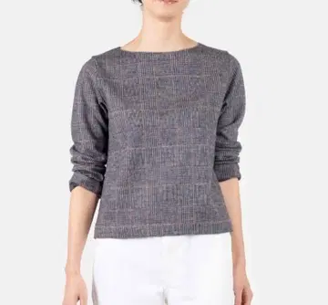 45R 저지 플라넬 블라우스