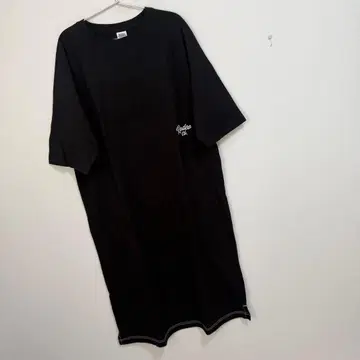 로데오 크라운 래글런 칼라 스티치 원피스