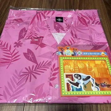 주토피아 Happy 복권 2세트 알로하 셔츠 스티커 세트
