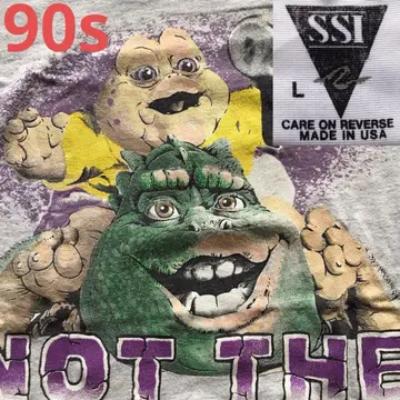 43 DINOSAURS 공룡 가족 90년대 빈티지 T셔츠 디즈니