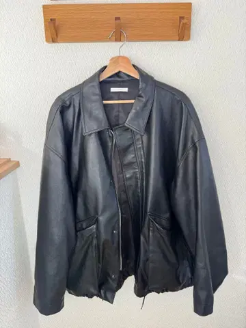 WYM 합성 피혁 자켓