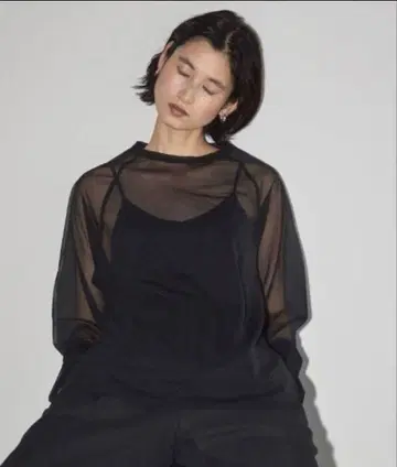 투데이풀 todayful Sheer Crewneck Pullover