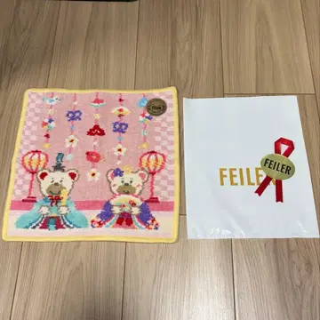 FEILER 페이러 히나마쓰리 니코니나 손수건