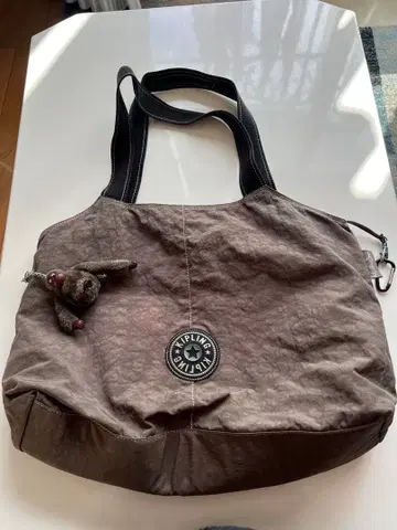 키플링 토트백 핸드백 브라운