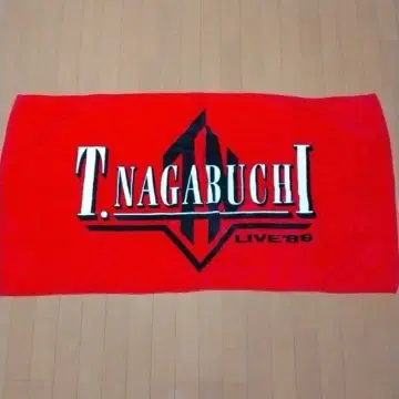 나가부치 츠요시 T.NAGABUCHI LIVE'89 빅 타월