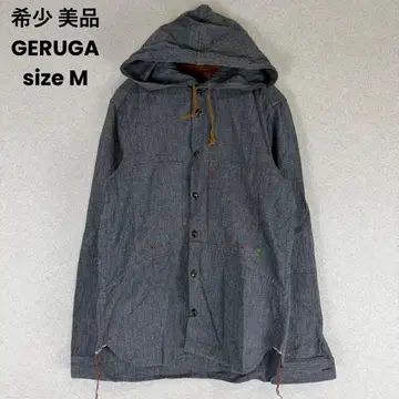레어 새상품급 GERUGA 코튼 후드티 셔츠 고마시오