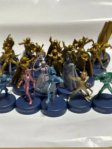 세인트 세이야 미니 피규어 세트 19체