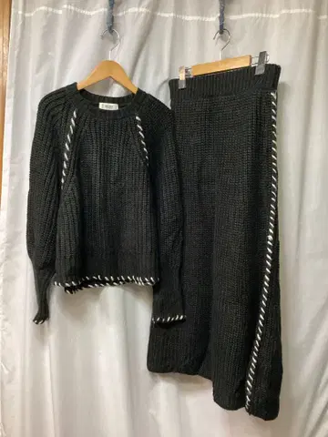 최종 가격 인하 빔즈 니트 셋업