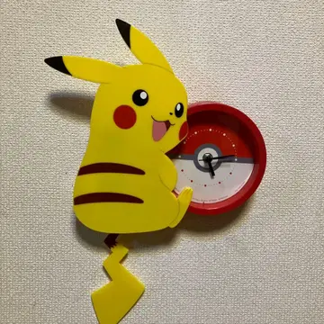 포켓몬 피카츄 꼬리 흔들기 시계 언제나 함께 프렌즈