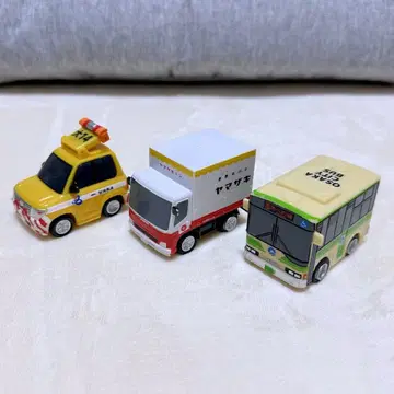 탈것 컬렉션 세트 판매 야마자키 도로 버스 패트롤카