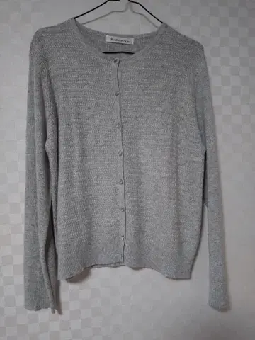 Kate ecru 그레이 가디건 택 포함 새상품