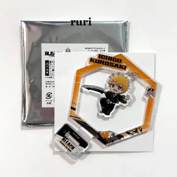 블리치 쿠로사키 이치고 니지겐노모리 유라유라 아크릴 스탠드