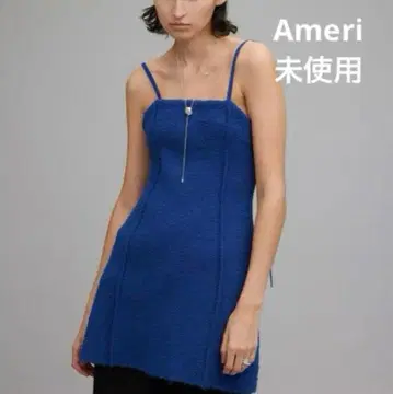 미사용 Ameri LOOP SHAGGY PEPLUM BUSTIER 레어