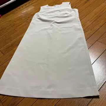 untitled 아이보리 슬리브리스 A라인 롱 원피스 9