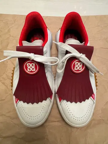 G/FORE G112 골프화 화이트/레드