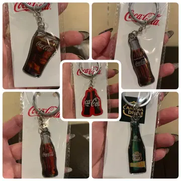 미사용 코카콜라 키링 (50개)