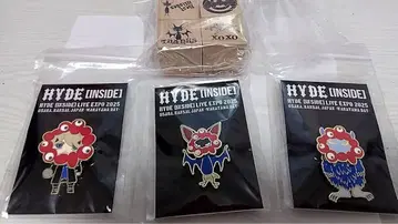 만박 HYDE LIVE EXPO 2025 핀 배지 3개 세트 증정품 포함