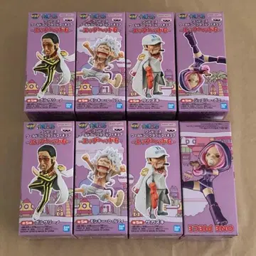 원피스 월드 컬렉션 에그 헤드 6 _ 4종 x 각 2개 세트