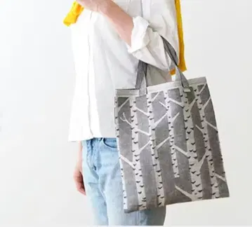 라푸안칸크리 북유럽 생활 잡화점 자작나무 토트백