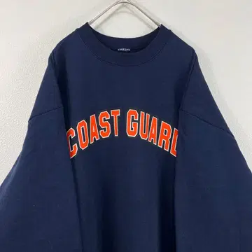 COAST GUARD 맨투맨 네이비