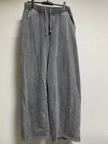 [ ZARA ] 자라 워시 가공 와이드 스웨트 팬츠 택 포함