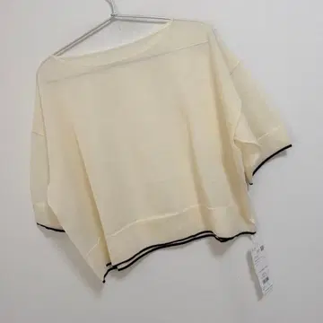 나노 유니버스 세탁기 세탁 가능 바이컬러 시어 니트 21